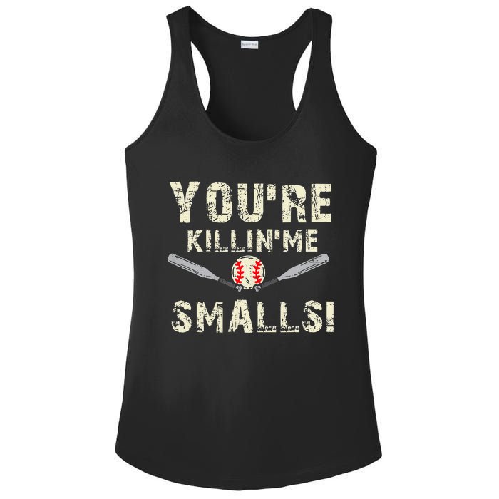 Funny Dad Gift YouRe Killing Me Smalls Dad And Child Ladies PosiCharge Competitor Racerback Tank