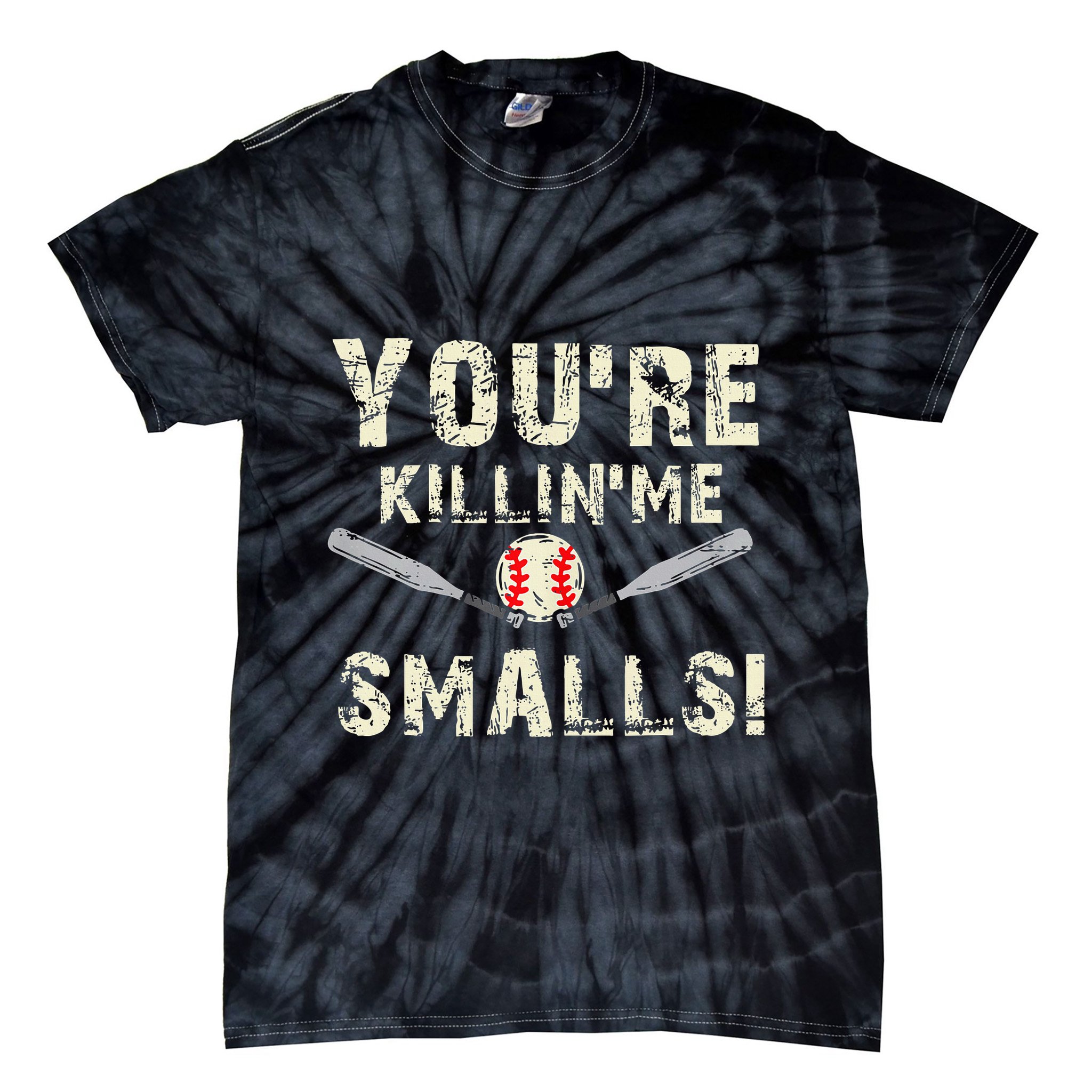 Funny Dad Gift YouRe Killing Me Smalls Dad And Child Tie-Dye T-Shirt