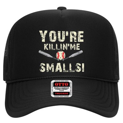 Funny Dad Gift YouRe Killing Me Smalls Dad And Child Trucker Hat