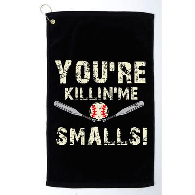 Funny Dad Gift YouRe Killing Me Smalls Dad And Child Golf Towel