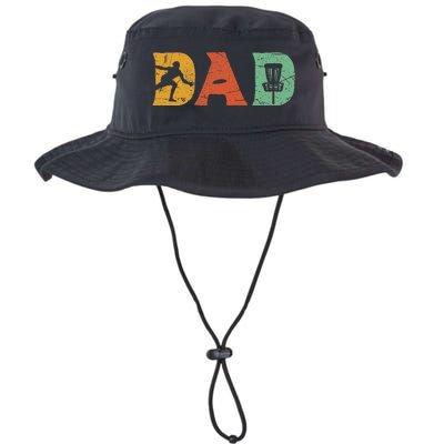 Funny Disc Golf Dad Retro Fathers Day Legacy Cool Fit Booney Bucket Hat