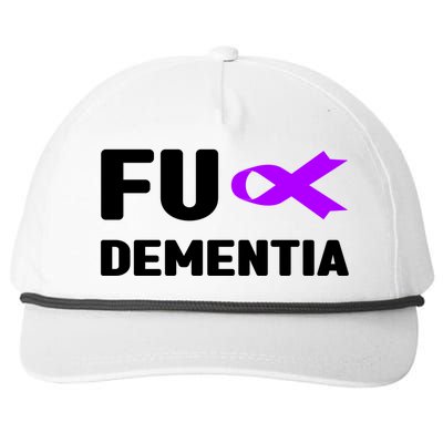 Fuck Detia Gift Fuck Alzheimer's Detia Alzheimer's Great Gift Snapback Five-Panel Rope Hat