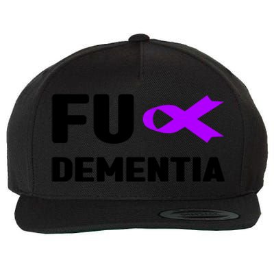 Fuck Detia Gift Fuck Alzheimer's Detia Alzheimer's Great Gift Wool Snapback Cap