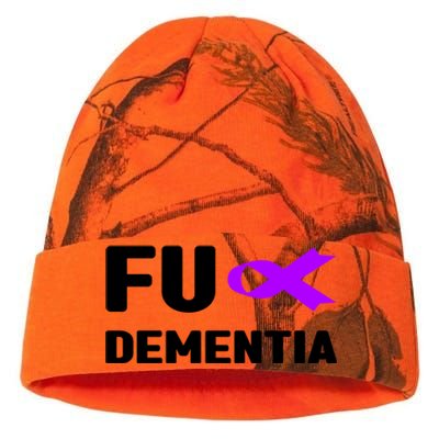 Fuck Detia Gift Fuck Alzheimer's Detia Alzheimer's Great Gift Kati Licensed 12" Camo Beanie