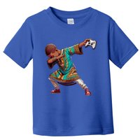 Funny Dabbing Gaming Dab Gamers Melanin Junenth Gift Toddler T-Shirt