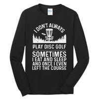 Funny disc golf dad I throw stuff vintage disc golfing lover Tall Long Sleeve T-Shirt