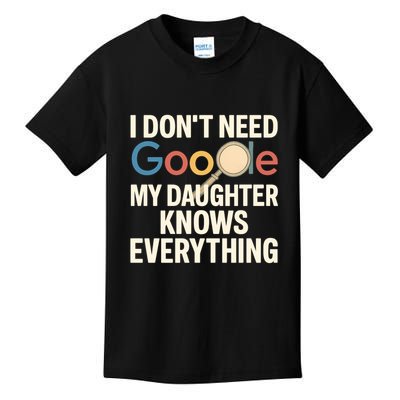 Father’s Day Gift: My Daughter Knows Everything Kids T-Shirt