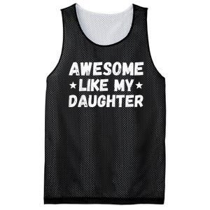 Fathers Day Gift from Daughter Wife Awesome Like My Daughter Mesh Reversible Basketball Jersey Tank