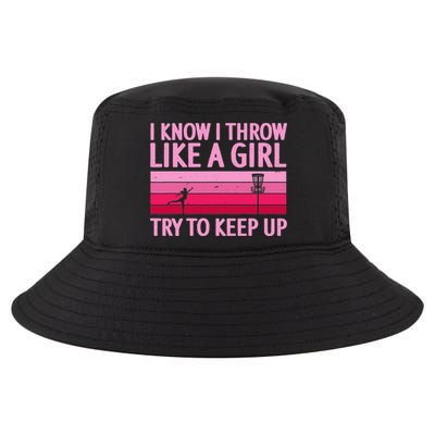 Funny Disc Golf Art For  Disc Golf Player Cool Comfort Performance Bucket Hat