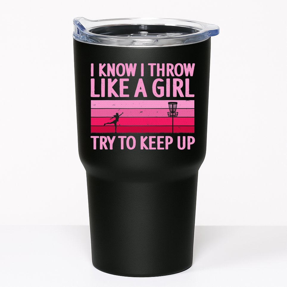 Funny Disc Golf Art For  Disc Golf Player Tumbler