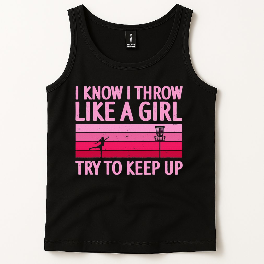 Funny Disc Golf Art For  Disc Golf Player Tank Top