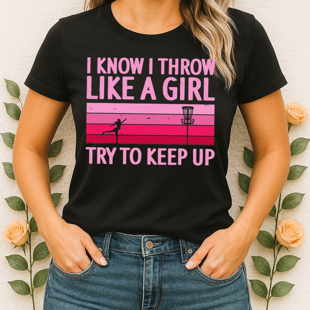 Funny Disc Golf Art For  Disc Golf Player Womens T-Shirt