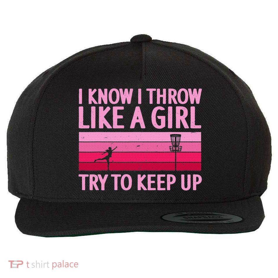 Funny Disc Golf Art For  Disc Golf Player Wool Snapback Cap
