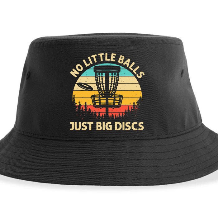 Funny Disc Golf Art Vintage Disc Golfer Lovers Sustainable Bucket Hat