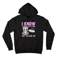 Funny Disc Golf For  Disc Golf Player Trees Sports Hoodie