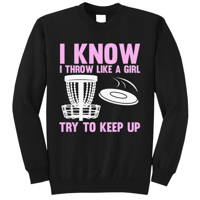 Funny Disc Golf For  Disc Golf Player Trees Sports Sweatshirt