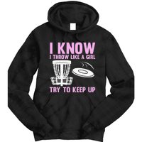 Funny Disc Golf For  Disc Golf Player Trees Sports Tie Dye Hoodie