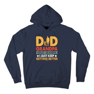 Funny Dad Great Grandpa For Fathers Day Hoodie