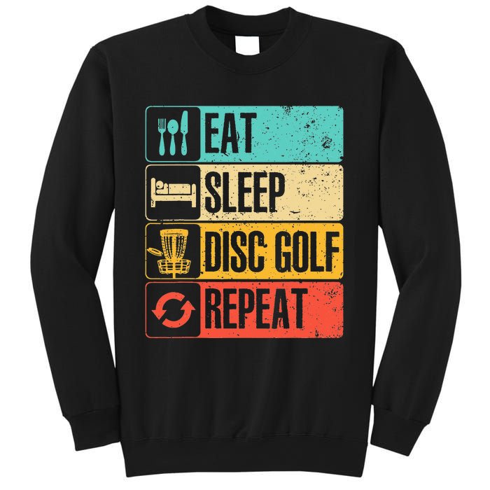 Funny Disc Golf Art For  Vintage Disc Golfer Lovers Sweatshirt