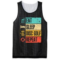 Funny Disc Golf Art For  Vintage Disc Golfer Lovers Mesh Reversible Basketball Jersey Tank