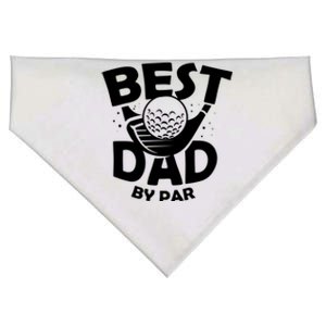 Fathers Day Golf Gift Golfing Outfit Best Dad By Par Cute Gift USA-Made Doggie Bandana