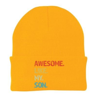 Fathers Day Gift Funny Dad Knit Cap Winter Beanie