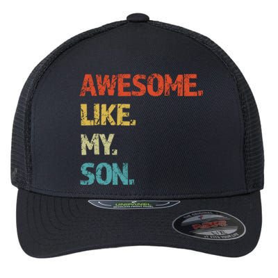 Fathers Day Gift Funny Dad Flexfit Unipanel Trucker Cap