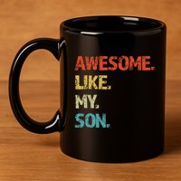 Fathers Day Gift Funny Dad 11oz C Handle Ceramic Mug