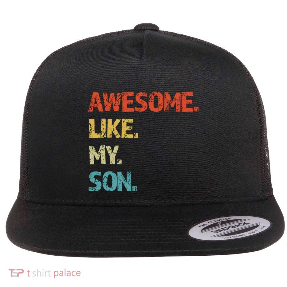 Fathers Day Gift Funny Dad Flatbill Hat