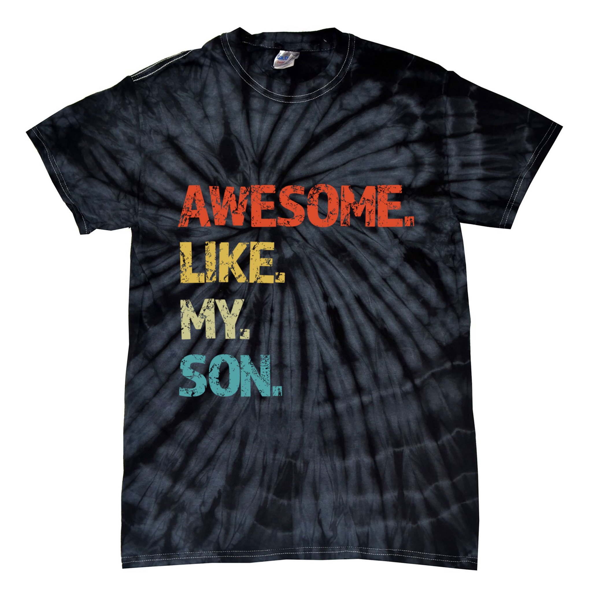 Fathers Day Gift Funny Dad Tie-Dye T-Shirt