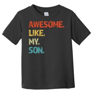 Fathers Day Gift Funny Dad Toddler T-Shirt