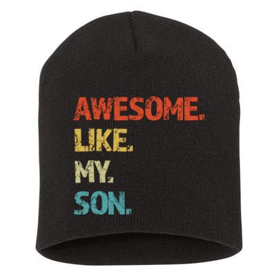 Fathers Day Gift Funny Dad Short Acrylic Beanie