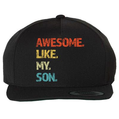 Fathers Day Gift Funny Dad Wool Snapback Cap