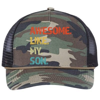 Fathers Day Gift Funny Dad Retro Rope Trucker Hat Cap