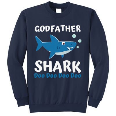 Fathers Day Gift From Godson Goddaughter Godfather Shark Sweatshirt