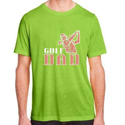 Father's Day Golf Dad Best Dad By Par Gift For Dad Adult ChromaSoft Performance T-Shirt