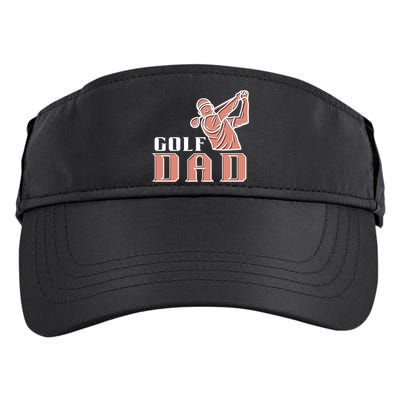 Father's Day Golf Dad Best Dad By Par Gift For Dad Adult Drive Performance Visor
