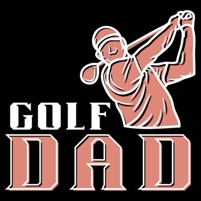 Father's Day Golf Dad Best Dad By Par Gift For Dad Drawstring Bag