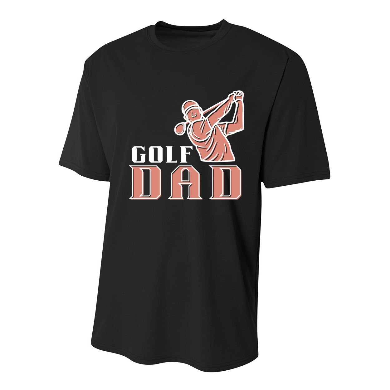 Father's Day Golf Dad Best Dad By Par Gift For Dad Youth Performance Sprint T-Shirt