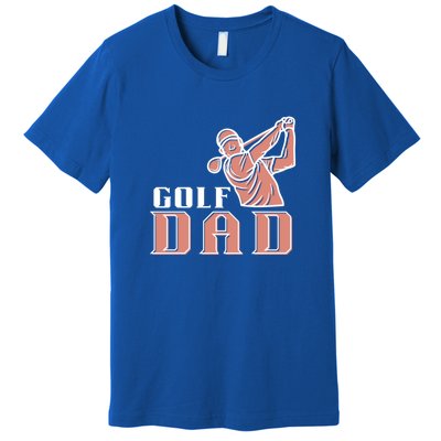 Father's Day Golf Dad Best Dad By Par Gift For Dad Premium T-Shirt