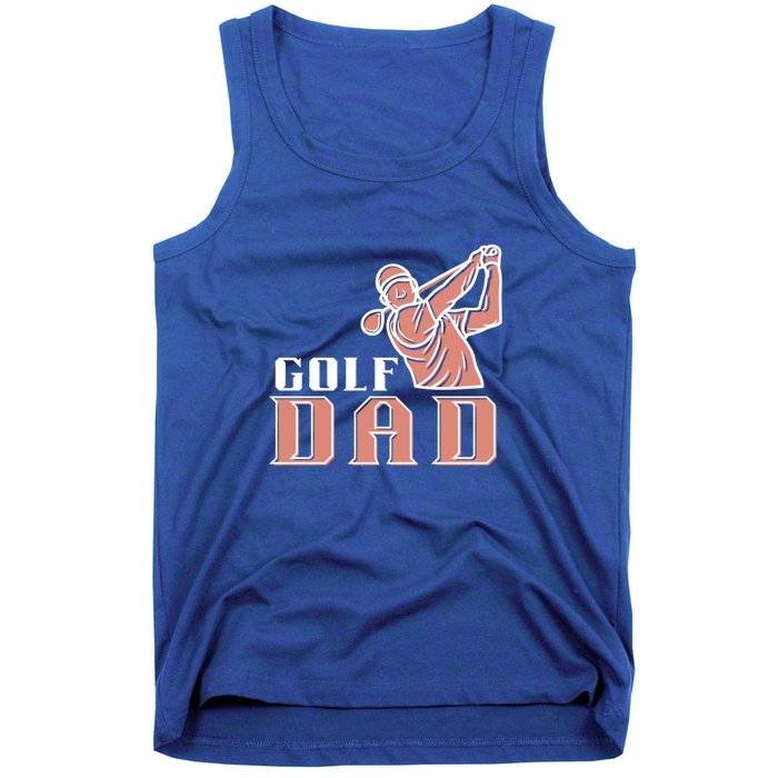 Father's Day Golf Dad Best Dad By Par Gift For Dad Tank Top