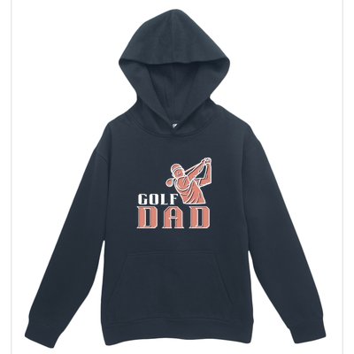 Father's Day Golf Dad Best Dad By Par Gift For Dad Urban Pullover Hoodie