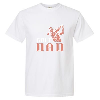 Father's Day Golf Dad Best Dad By Par Gift For Dad Garment-Dyed Heavyweight T-Shirt