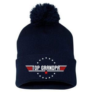 Fathers Day Gift Grandpa Gift From Grand Son Daughter Gift Pom Pom 12in Knit Beanie