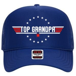 Fathers Day Gift Grandpa Gift From Grand Son Daughter Gift High Crown Mesh Back Trucker Hat