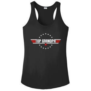 Fathers Day Gift Grandpa Gift From Grand Son Daughter Ladies PosiCharge Competitor Racerback Tank