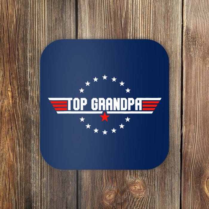 Fathers Day Gift Grandpa Gift From Grand Son Daughter Coaster