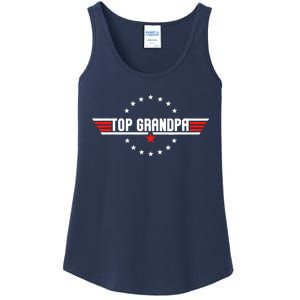 Fathers Day Gift Grandpa Gift From Grand Son Daughter Ladies Essential Tank