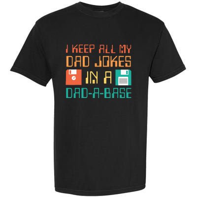 Fathers Day Gift Dad A Base Funny Dad Joke Dad Garment-Dyed Heavyweight T-Shirt