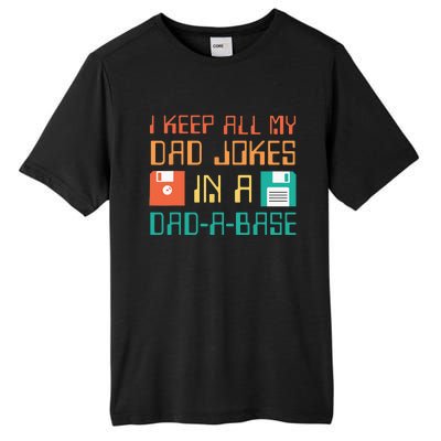 Fathers Day Gift Dad A Base Funny Dad Joke Dad Tall Fusion ChromaSoft Performance T-Shirt